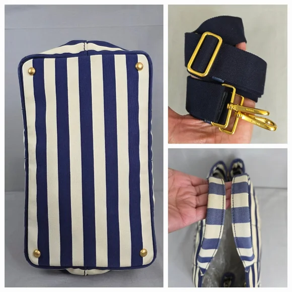 ✨️PRADA Canapa Convertible Tote Bag - Picture 13 of 16